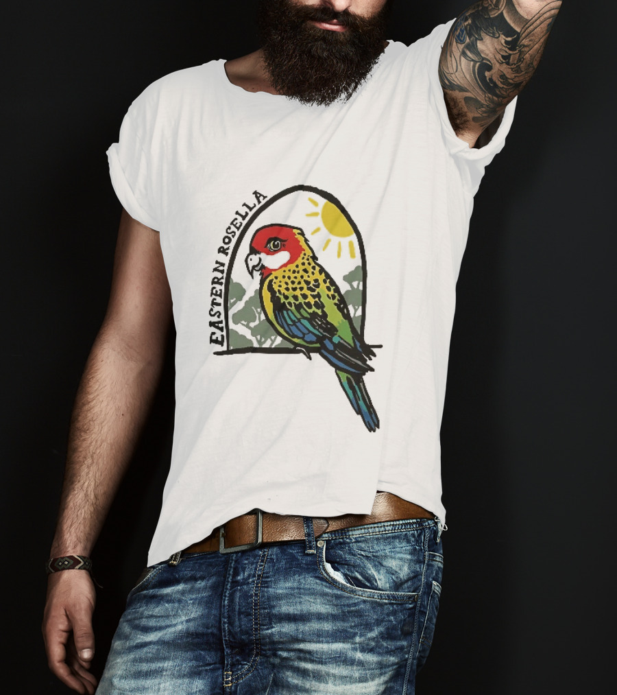 Eastern Rosella Bird Sunshine T-Shirt
