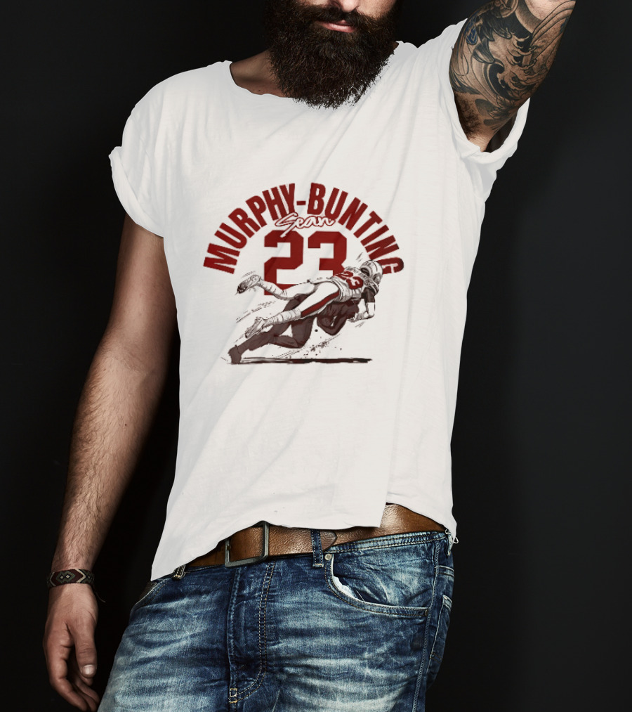 Murphy Bunting Sean 23 Arizona Football Athlete T-Shirt