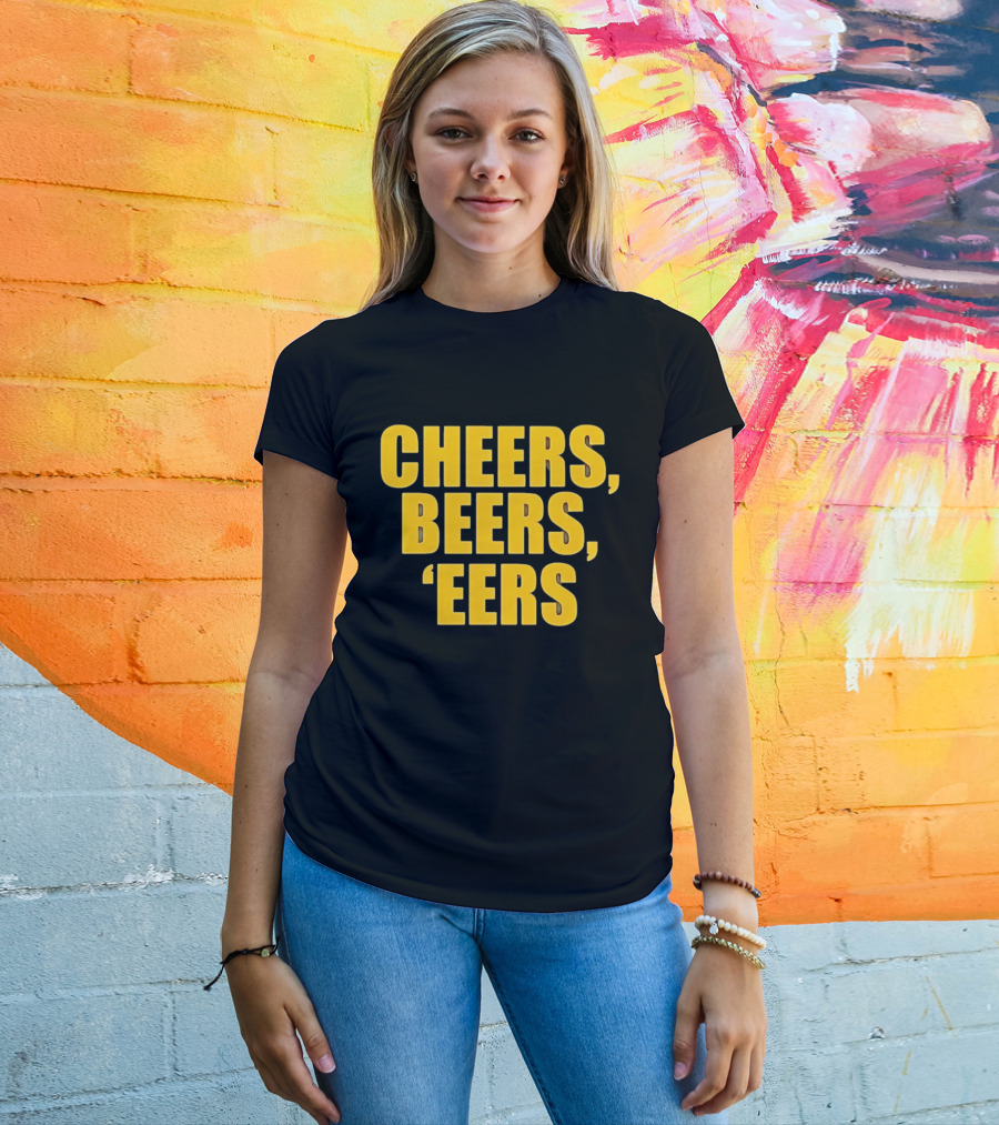 Cheers Beers Eers West Virginia Mountaineers Fans Celebration T-Shirt