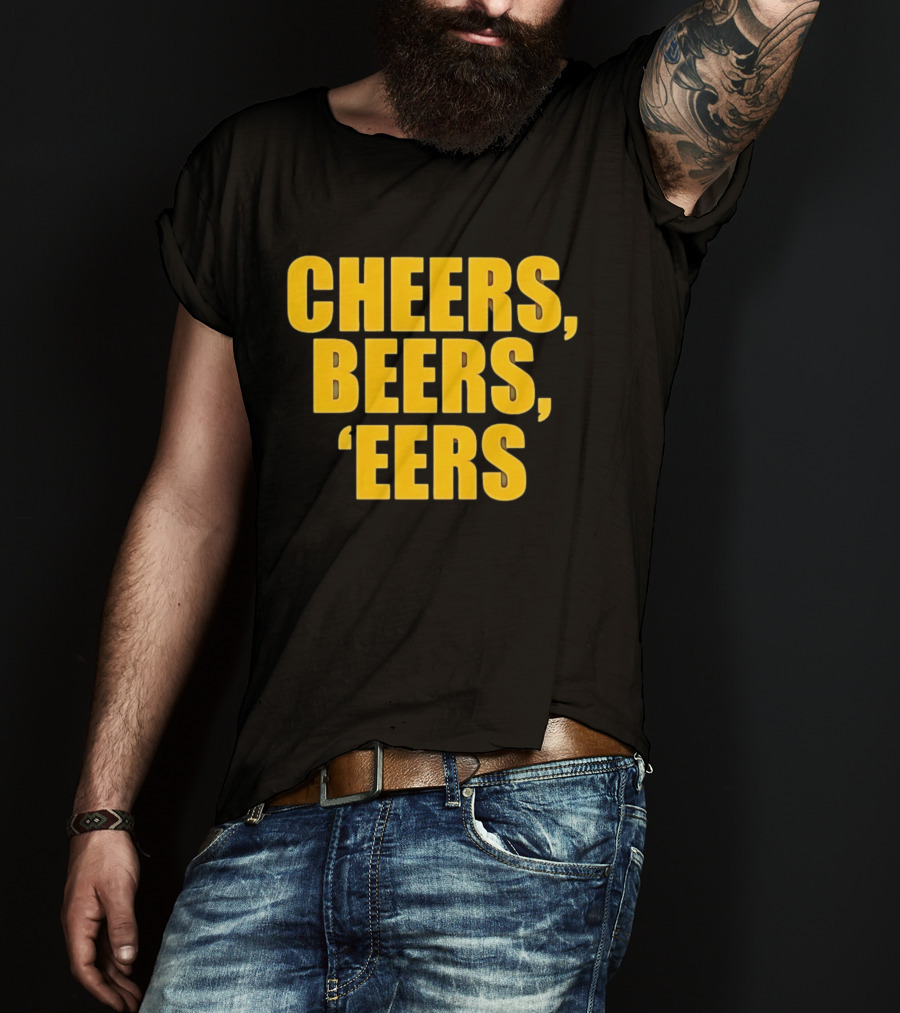 Cheers Beers Eers West Virginia Mountaineers Fans Celebration T-Shirt