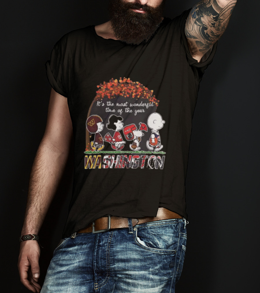 It’s The Most Wonderful Time Of The Year Washington Peanuts T-Shirt