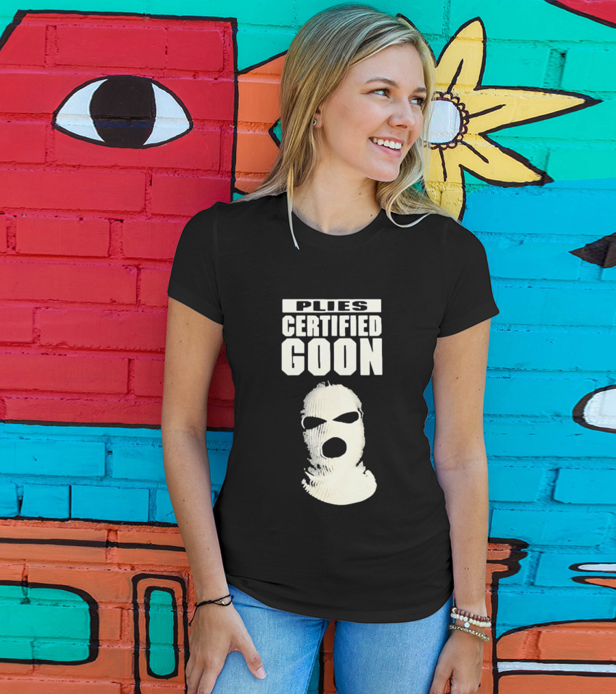Plies Certified Goon Ski Mask T-Shirt