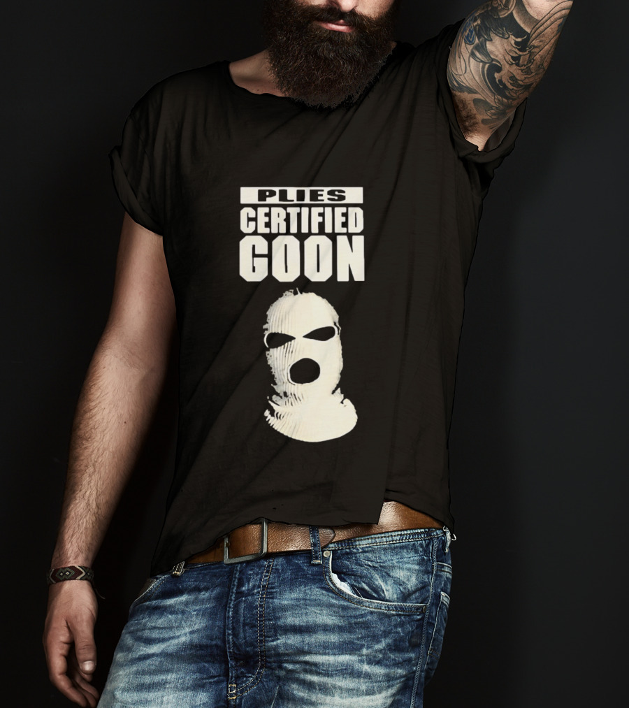 Plies Certified Goon Ski Mask T-Shirt