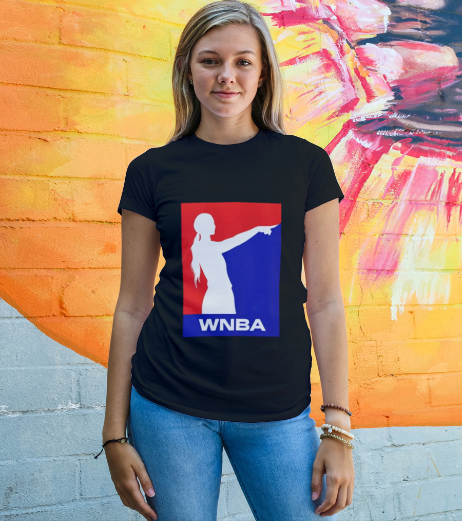 WNBA Red And Blue Sophie Cunningham Basketball T-Shirt