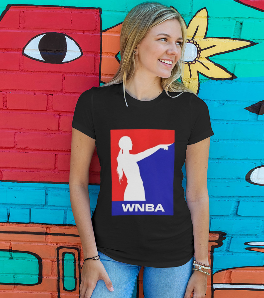WNBA Red And Blue Sophie Cunningham Basketball T-Shirt