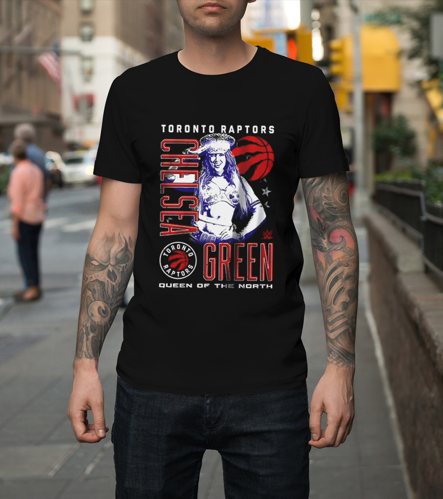 WWE Chelsea Green Toronto Raptors Queen Of The North T-Shirt