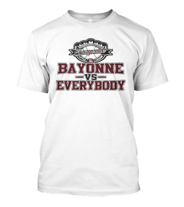 Bayonne Little League Vs Everybody Established 1951 T-Shirt