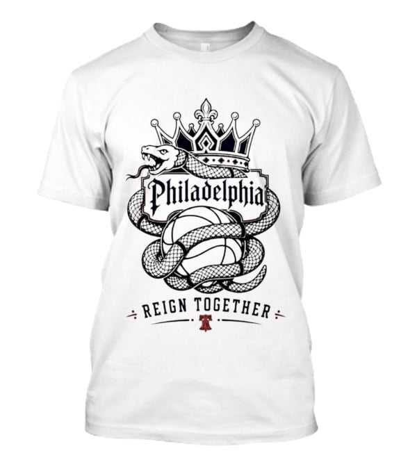 Philadelphia Crown Snake Basketball Reign Together T-Shirt