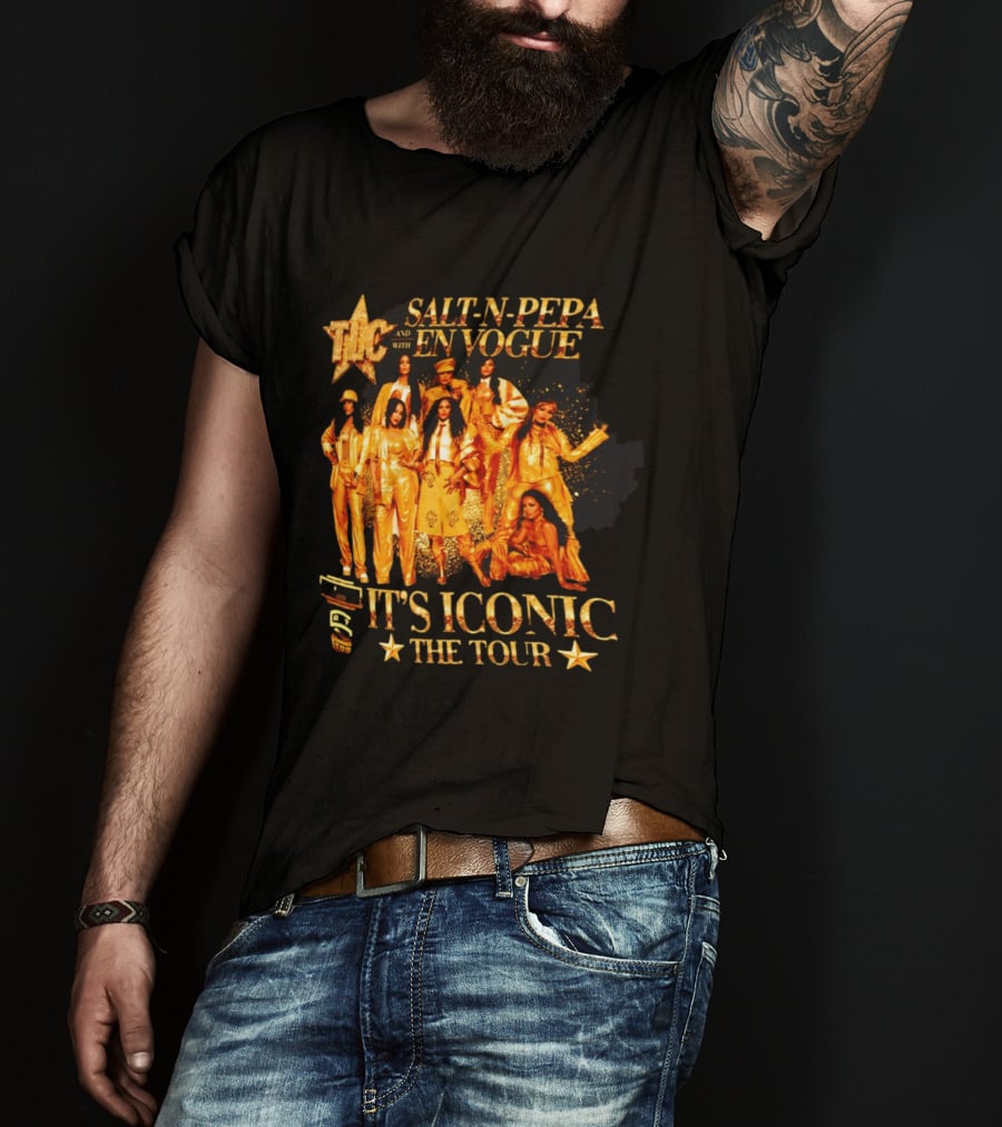 TLC Salt N Pepa And En Vogue It's Iconic The Tour T-Shirt
