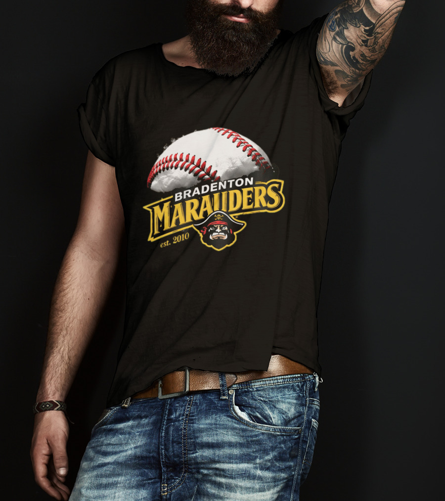 Bradenton Marauders Y2K Night Giveaway 2026 Baseball Pirate T-Shirt