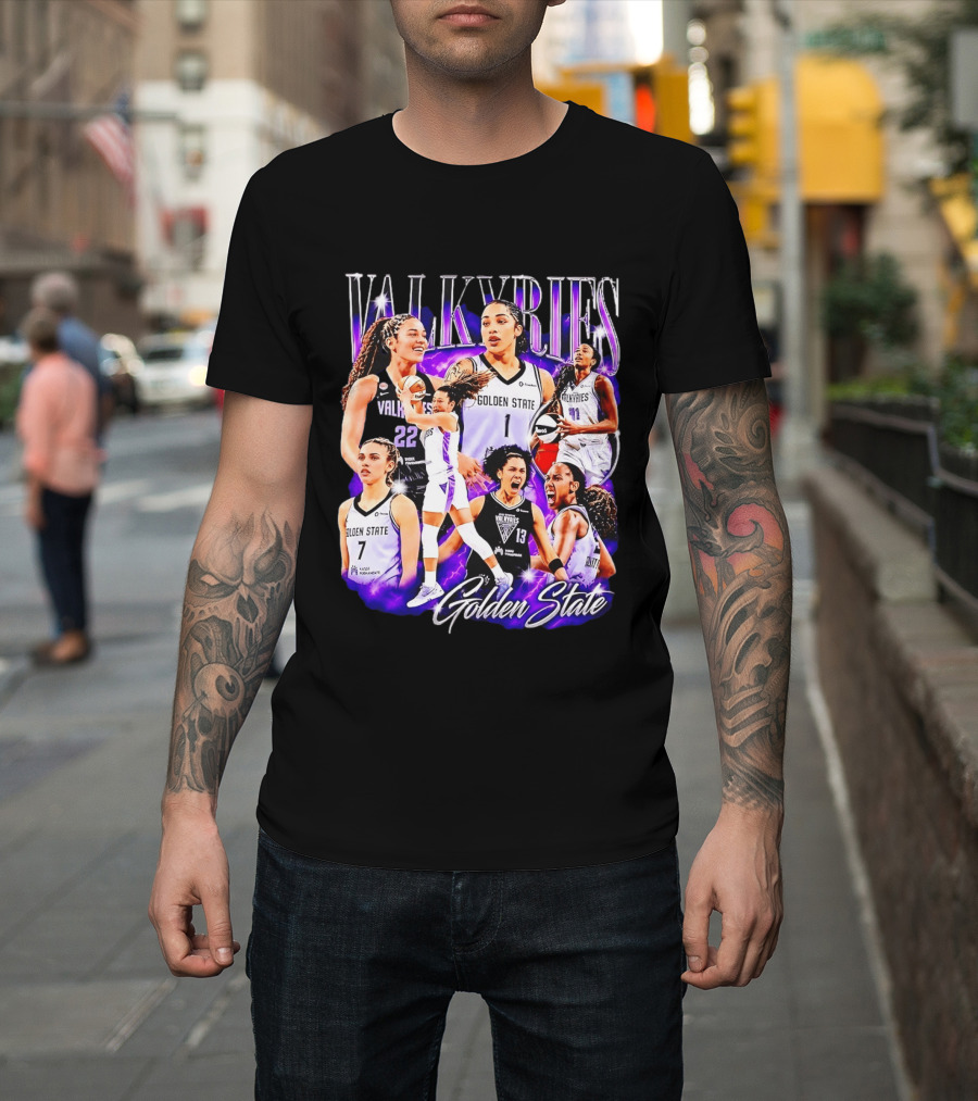 Golden State Valkyries WNBA Basketball Team Players 2026 T-Shirt