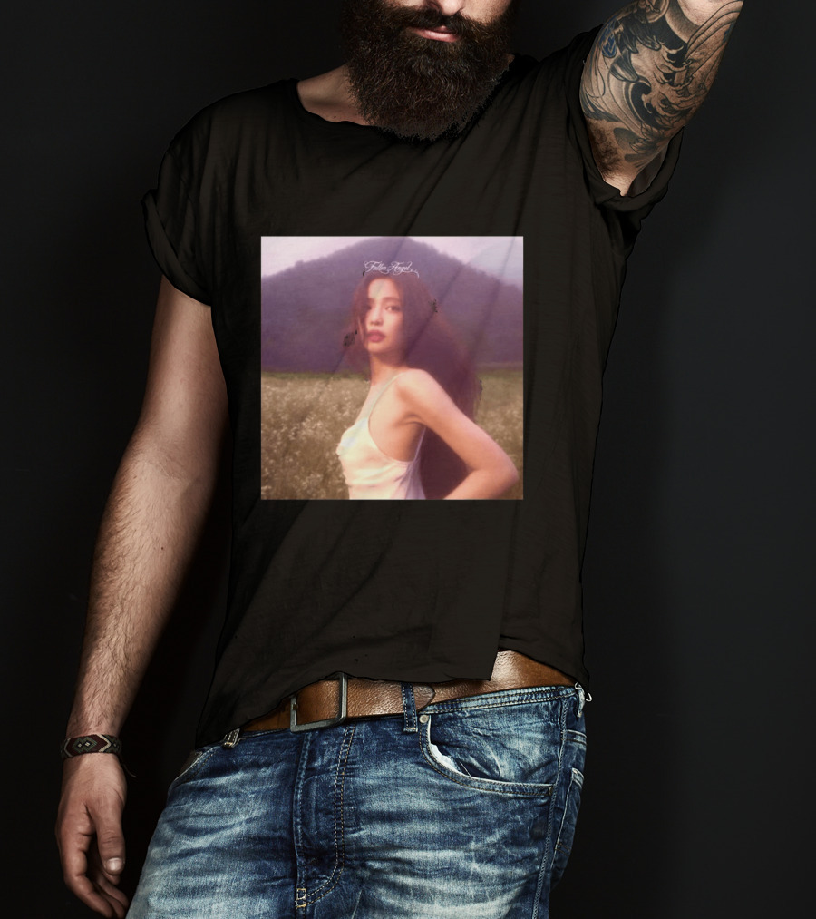 Jennie Fallen Angel EP Cover Photo Mountain Field Scene T-Shirt
