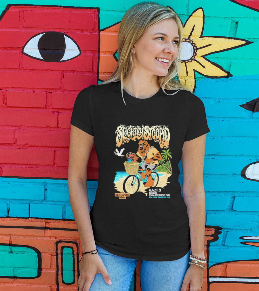 Slightly Stoopid Cocoa Riverfront Park August 21 The Elovaters Demn Event 2026 T-Shirt