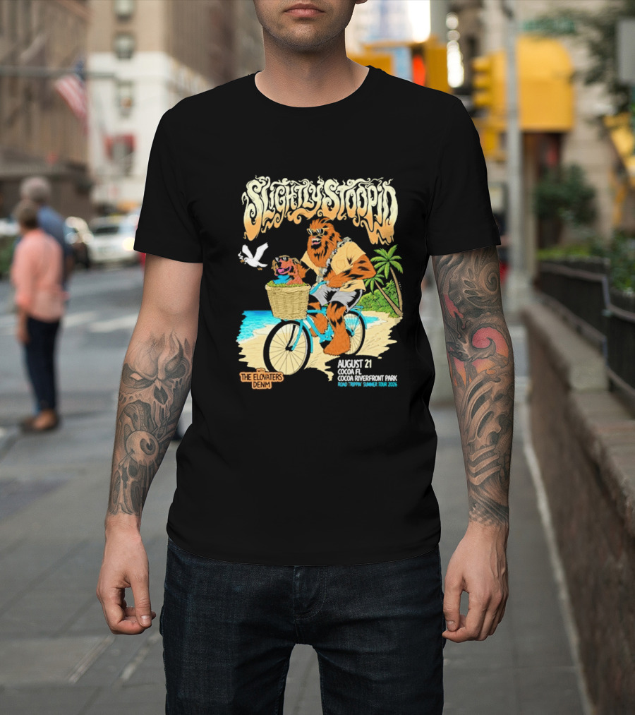 Slightly Stoopid Cocoa Riverfront Park August 21 The Elovaters Demn Event 2026 T-Shirt