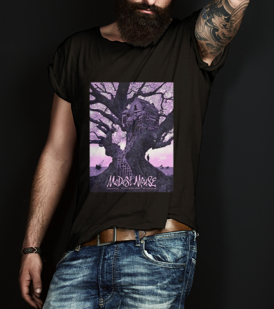 Modest Mouse South Deerfield MA Tree House Brewing August 20 2026 Event T-Shirt