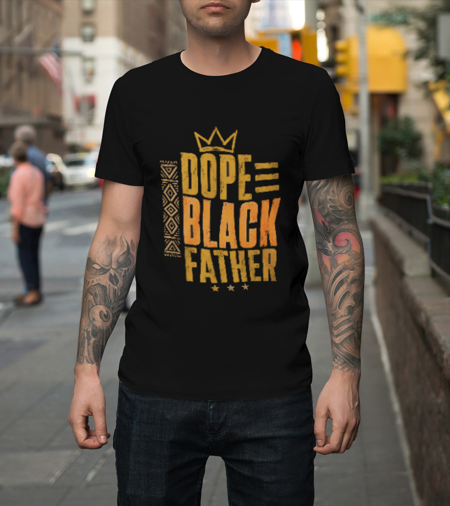 Dope Black Father Crown T-Shirt