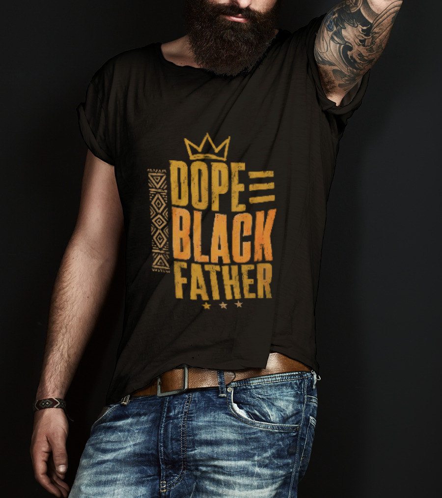 Dope Black Father Crown T-Shirt