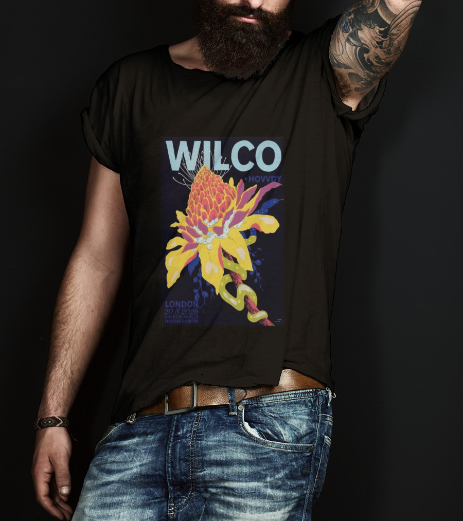 WILCO + Hovvdy London 20.8.2026 Eventim Apollo Hammersmith T-Shirt