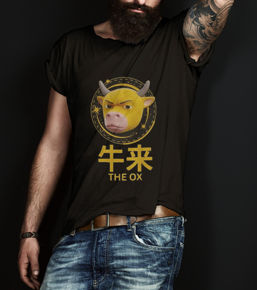 The Ox Meme Expressive Face T-Shirt