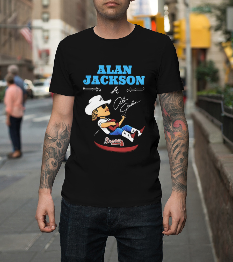 ALAN JACKSON Braves Celebration Night Atlanta Georgia 2026 T-Shirt