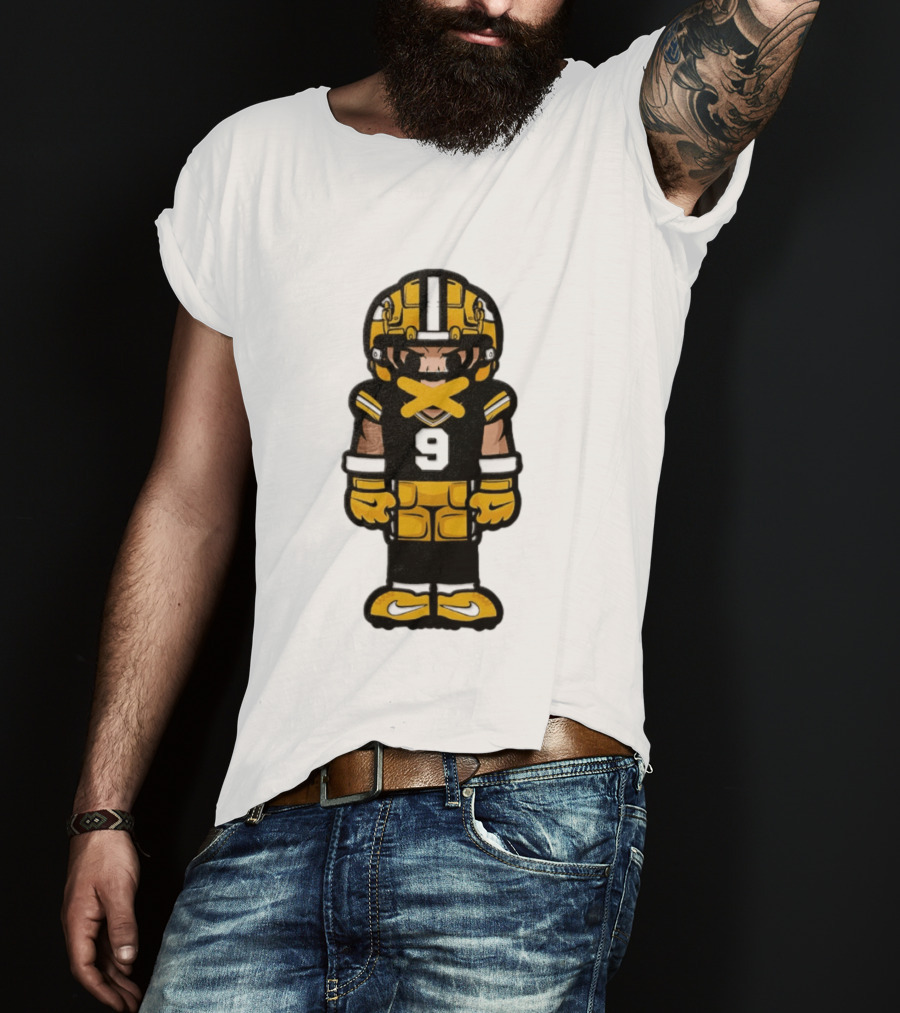 Christian Watson No 9 Chibi Green Bay Packers Football Player T-Shirt