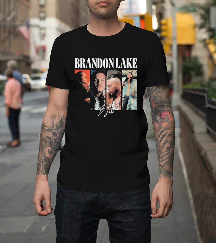 BRANDON LAKE 4 Panel B Lake T-Shirt