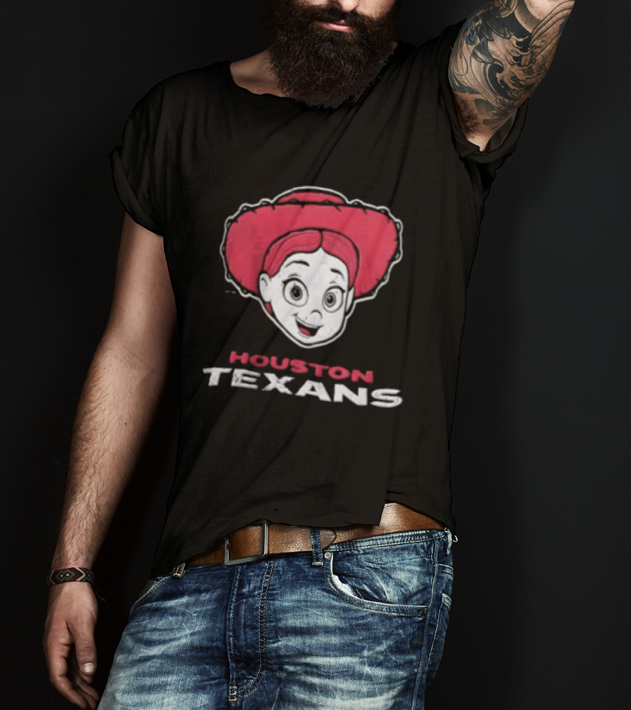 Houston Texans Disney Toy Story Jessie Collaboration T-Shirt