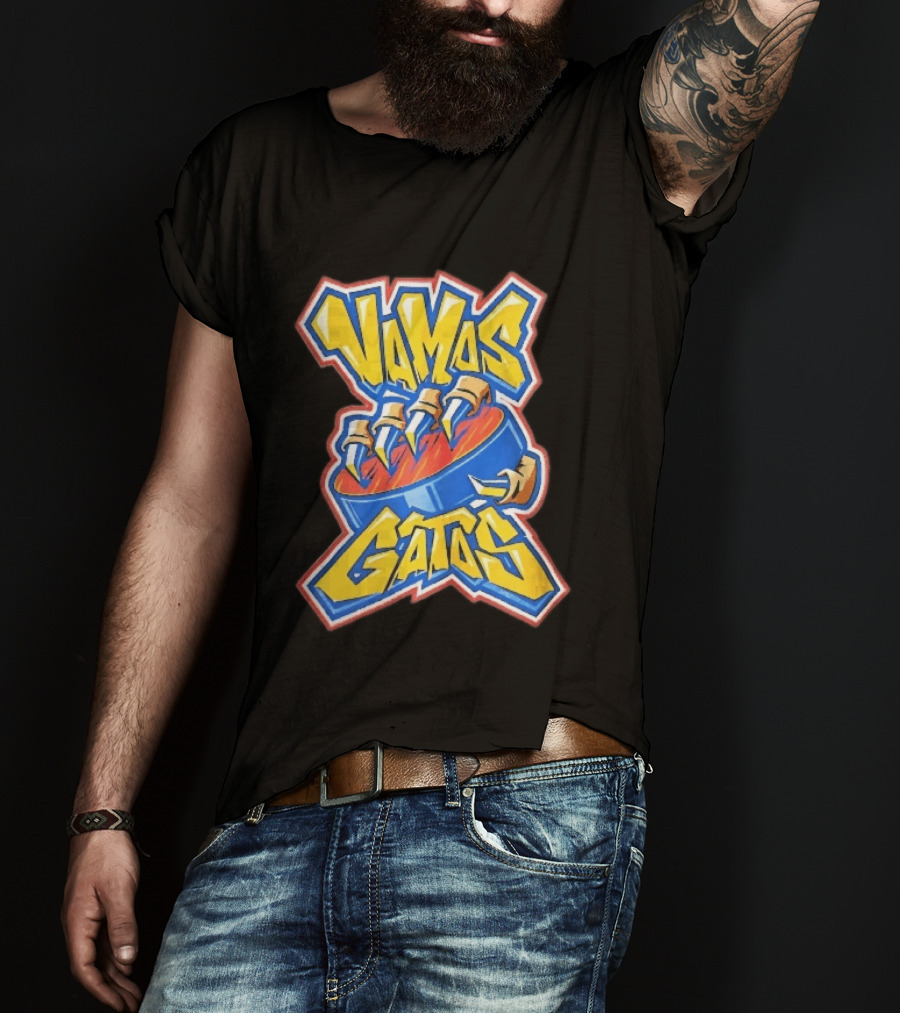 Florida Panthers Vamos Gatos Claw Puck Graffiti T-Shirt