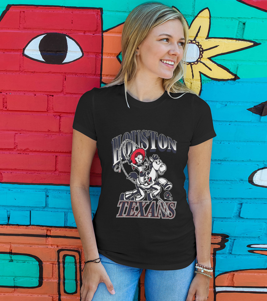 Jessie Toy Story Houston Texans Disney 2026 Cowboys T-Shirt