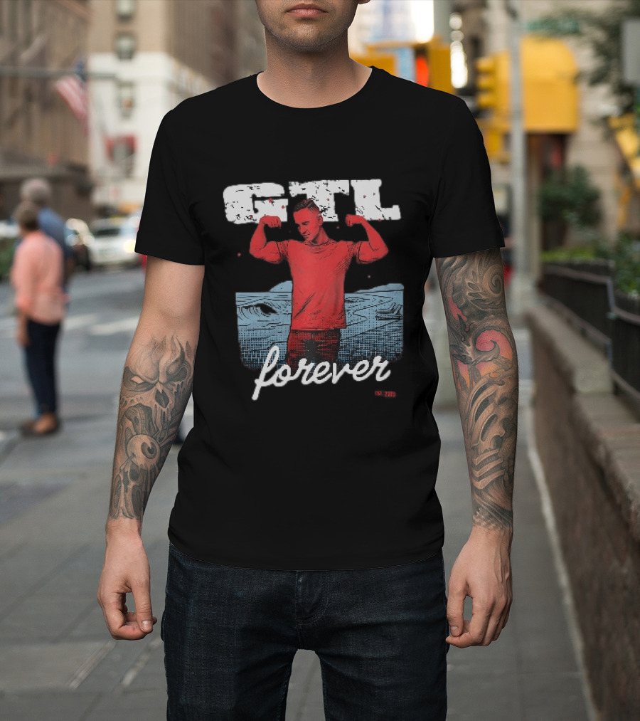 GTL Forever Michael Paul Sorrentino Est 2009 Flexing Muscles T-Shirt