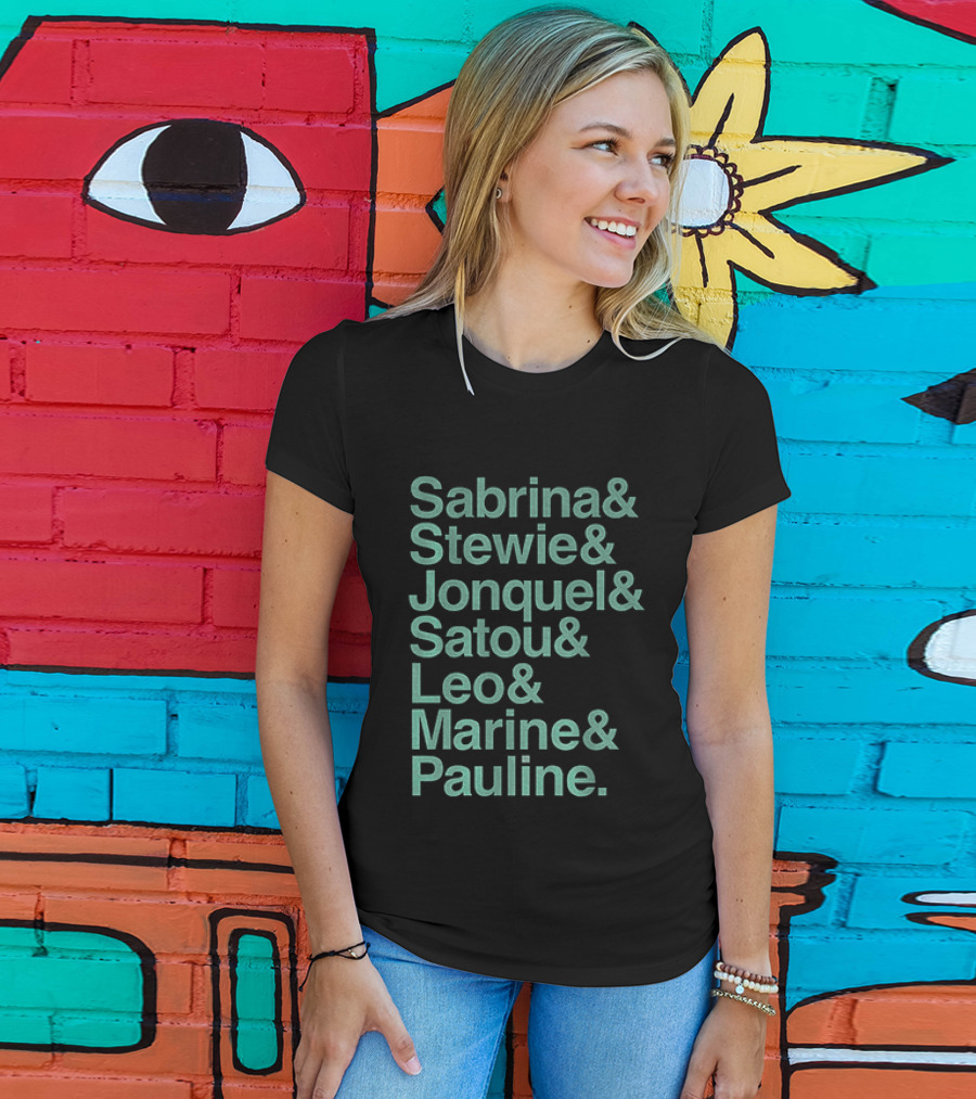 Sabrina Stewie Jonquel Satou Leo Marine Pauline New York Women's Basketball 2026 WNBA T-Shirt