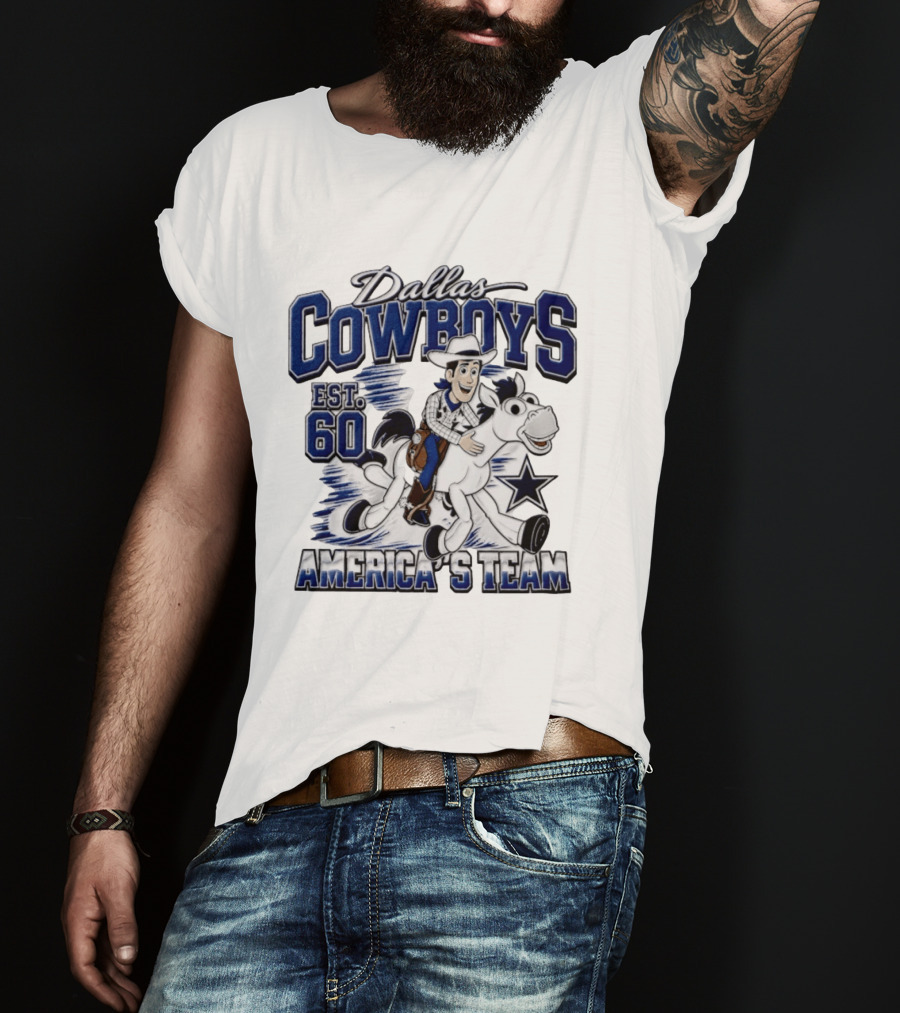 Dallas Cowboys Woody Bullseye Est. 60 America's Team T-Shirt