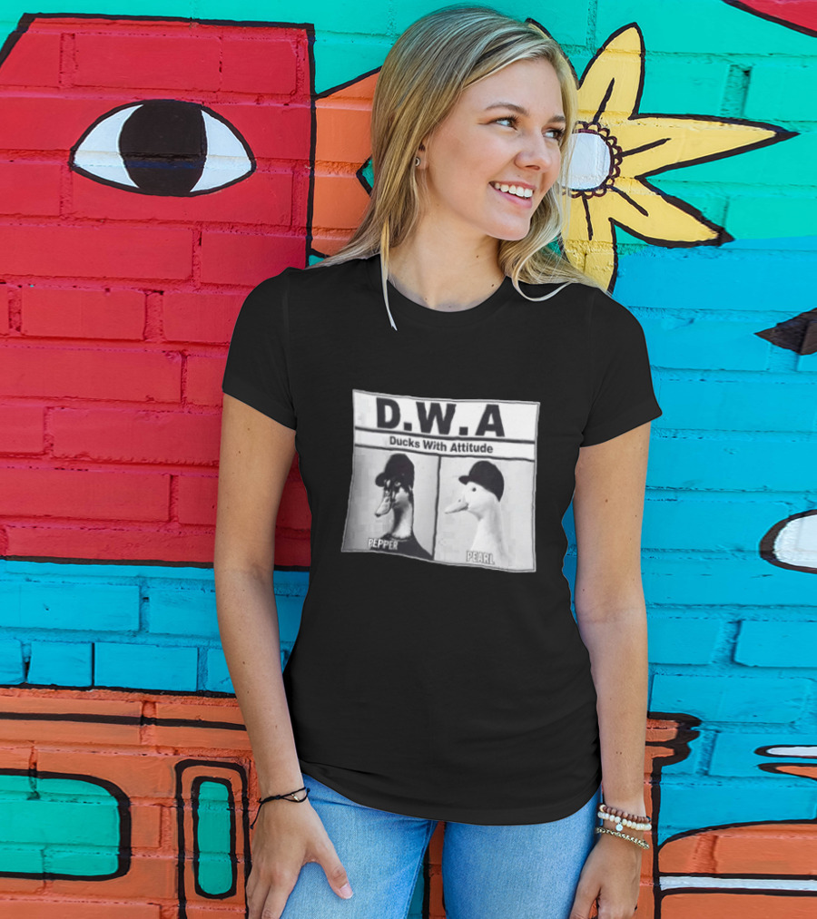 D.W.A Ducks With Attitude Pepper Pearl T-Shirt