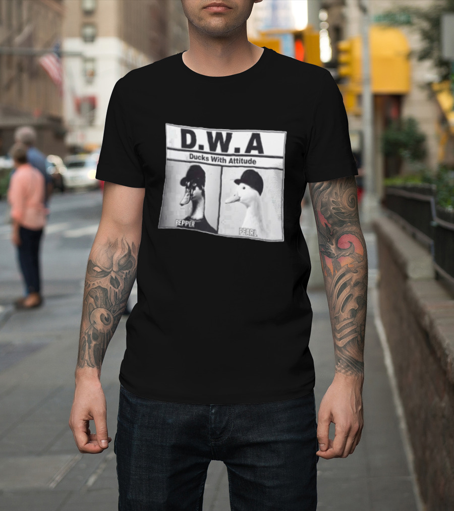 D.W.A Ducks With Attitude Pepper Pearl T-Shirt