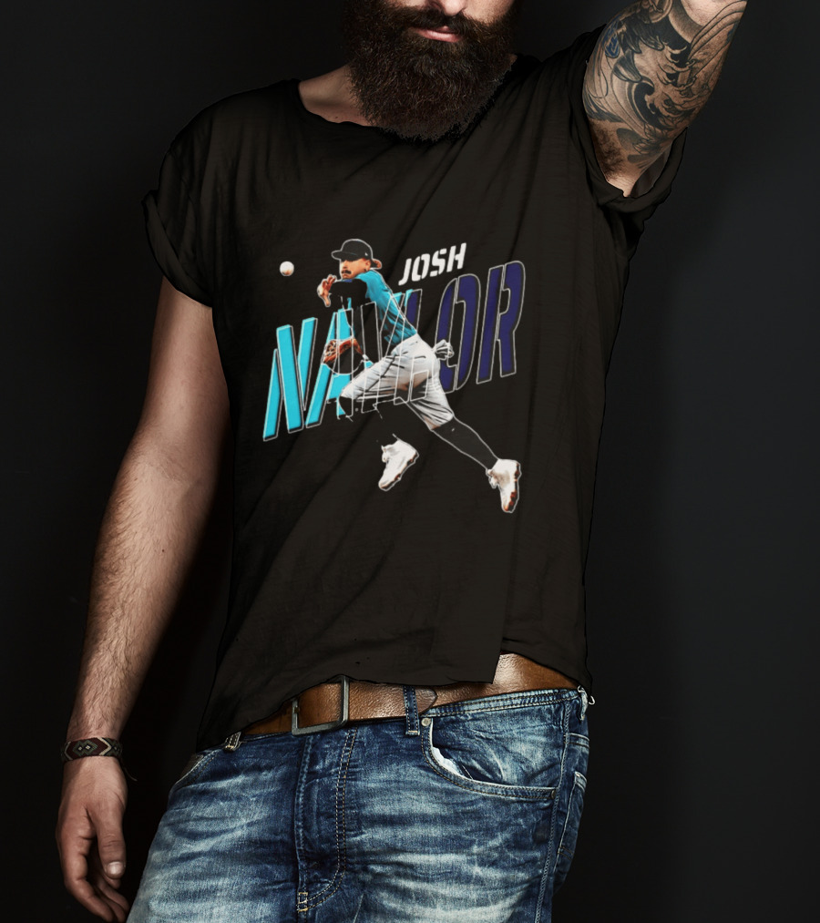 Josh Naylor Seattle Mariners MLB 2026 T-Shirt