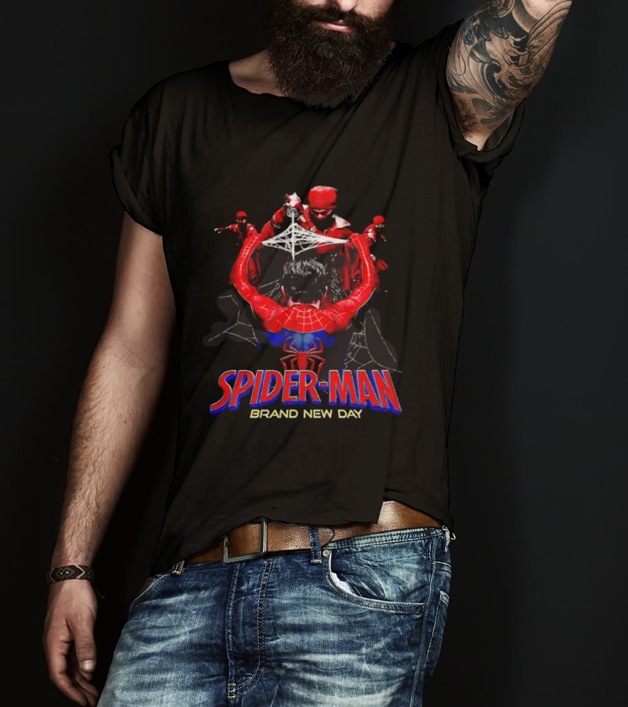 Spider Man Brand New Day Dynamic Heroic Encounter T-Shirt