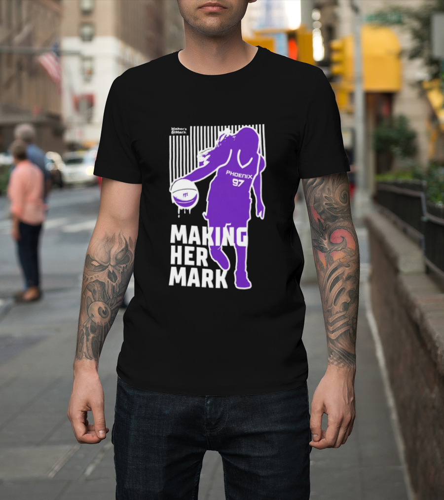 Phoenix Mercury WNBA Making Her Mark 97 T-Shirt