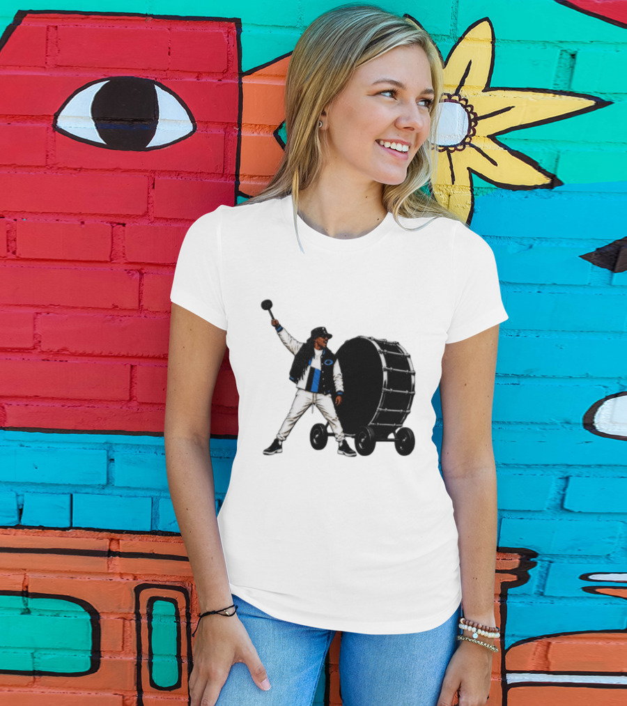 Carolina Panthers For The Culture Drummer Marching Band Fan Gear T-Shirt