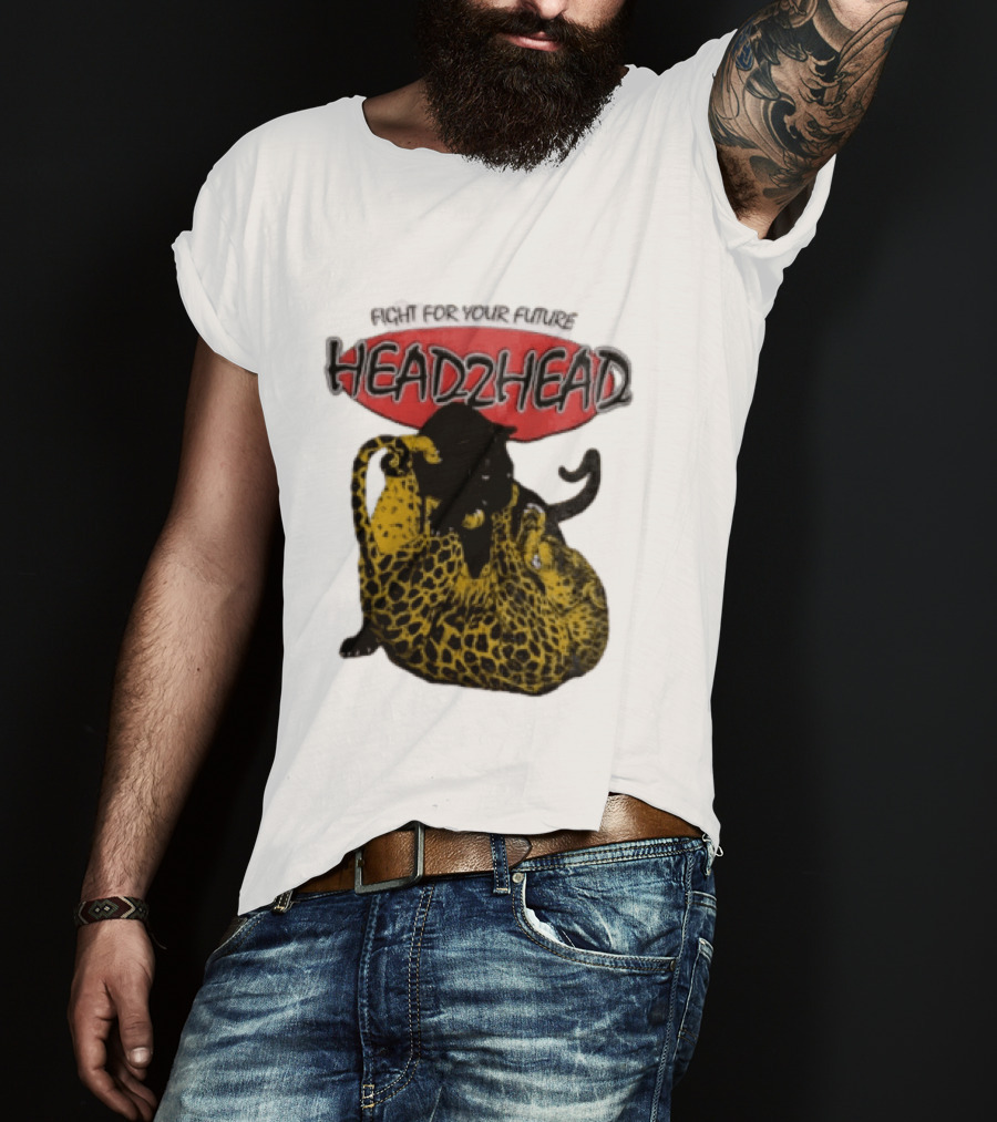 Fight For Your Future Head2Head Panther And Leopard T-Shirt