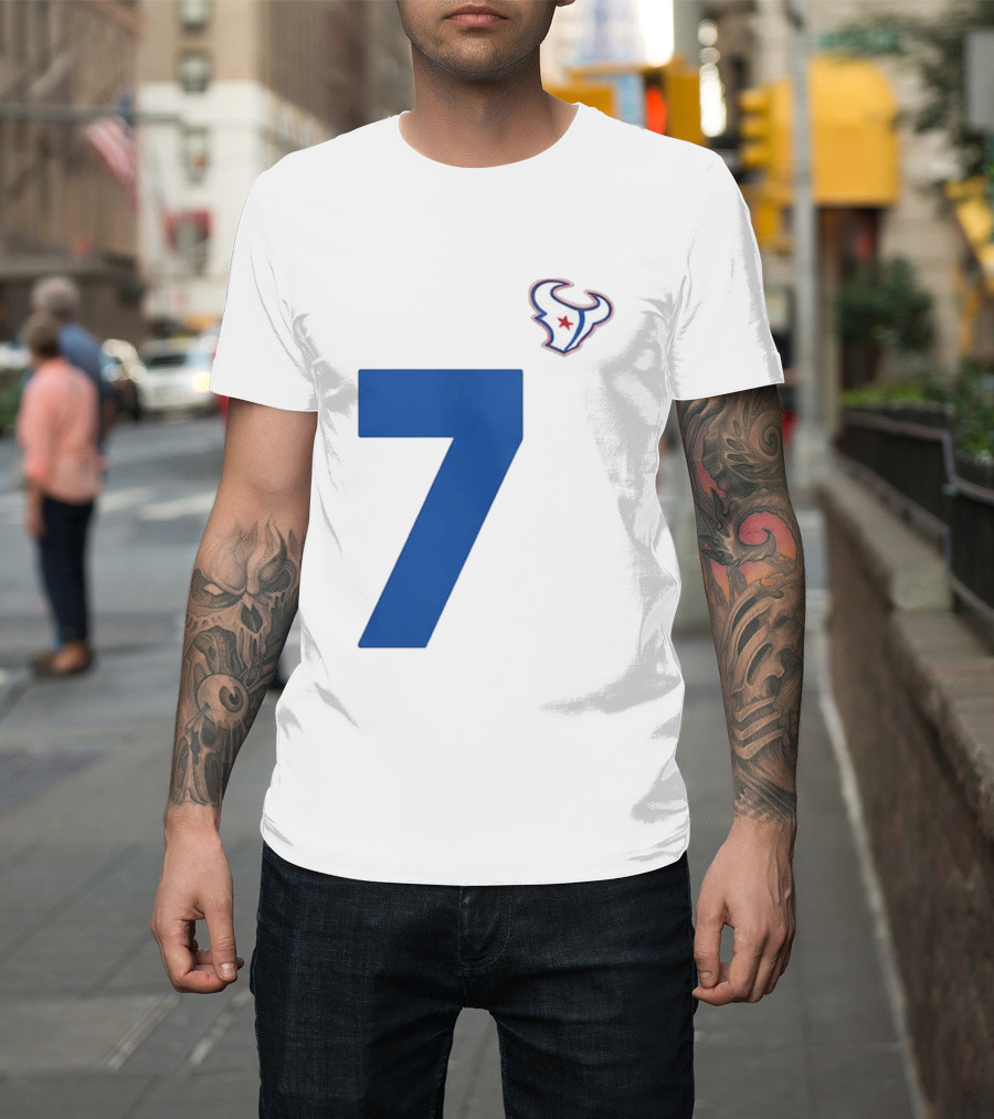 Houston Texans 2026 Rivalries Football 7 T-Shirt