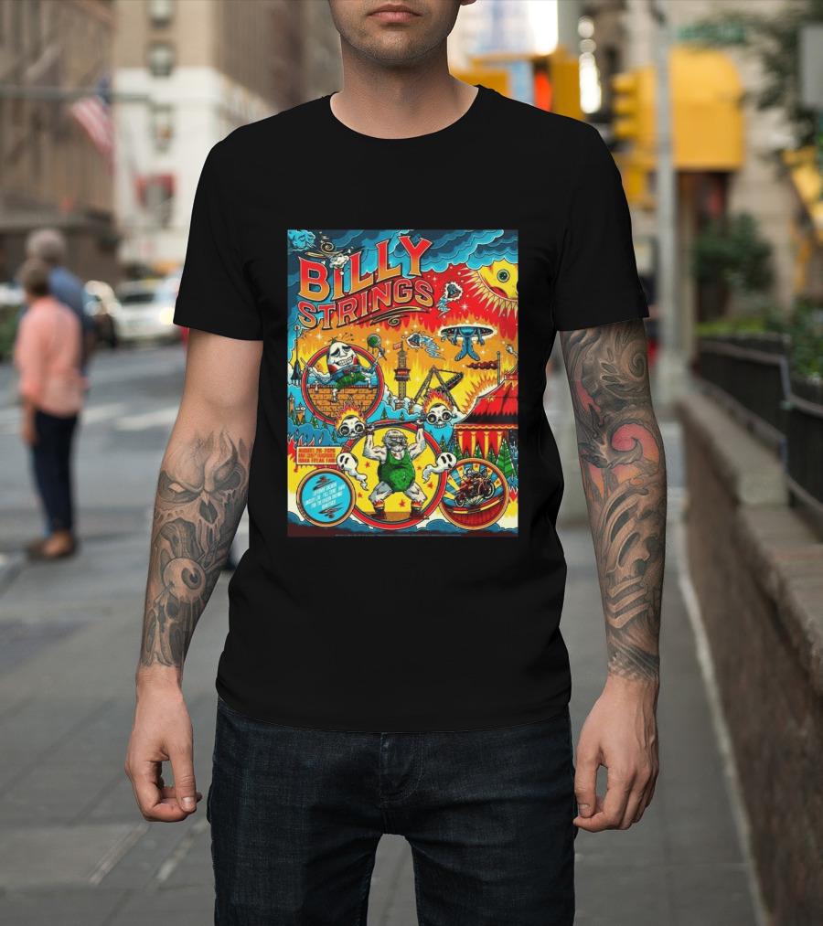 Billy Strings Ionia Freak Fair August 28 2026 Night 1 Ionia MI T-Shirt