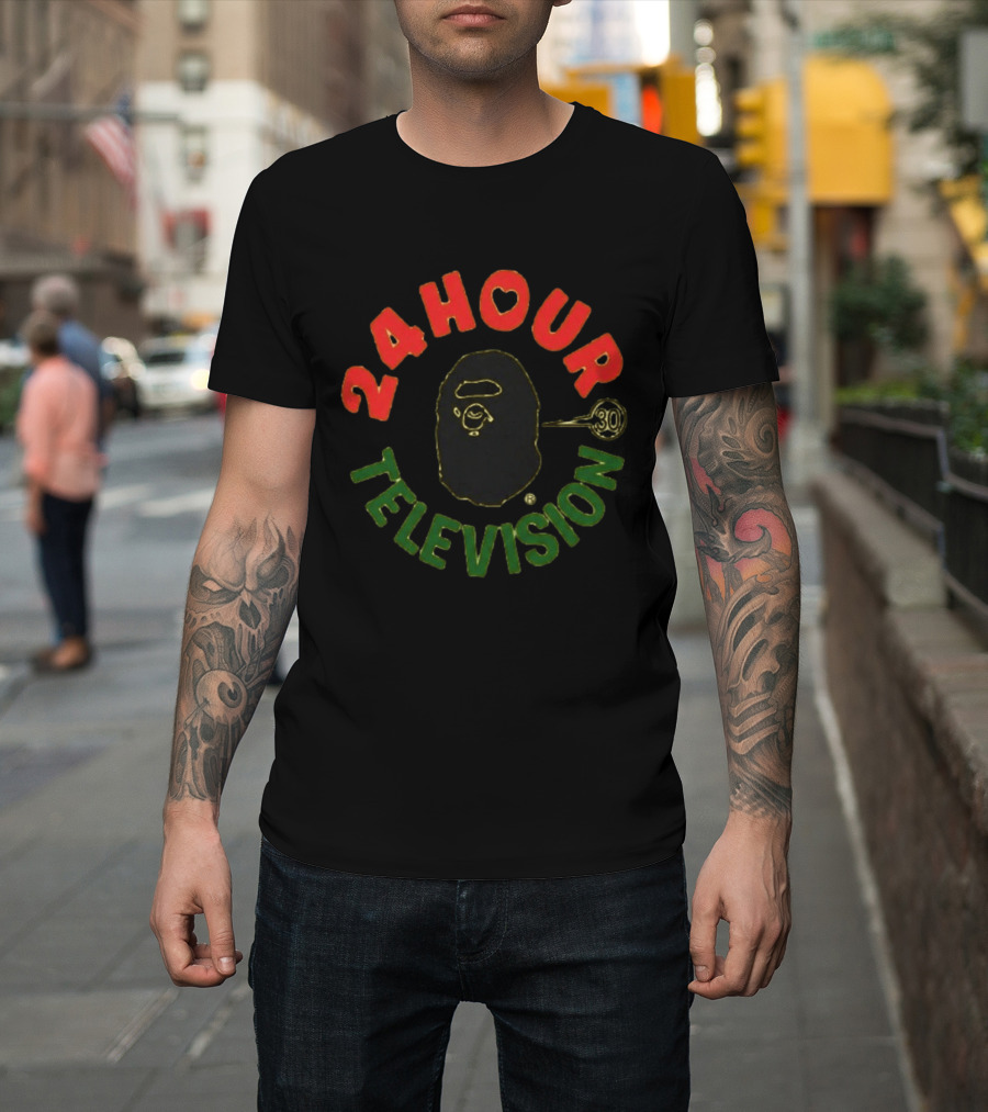 Bloody Osiris 2007 24 Hour Television BAPE A Bathing Ape 30th Anniversary T-Shirt