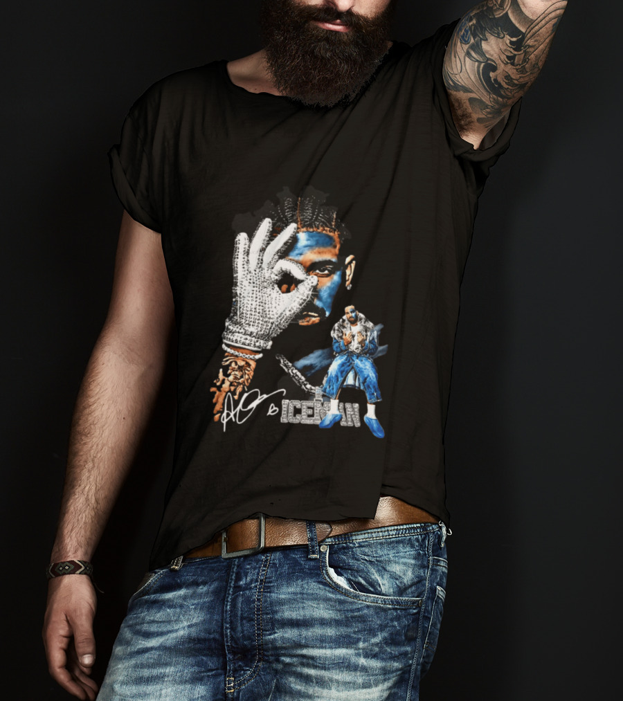 Drake Ice Man Brodie Signature Bling T-Shirt