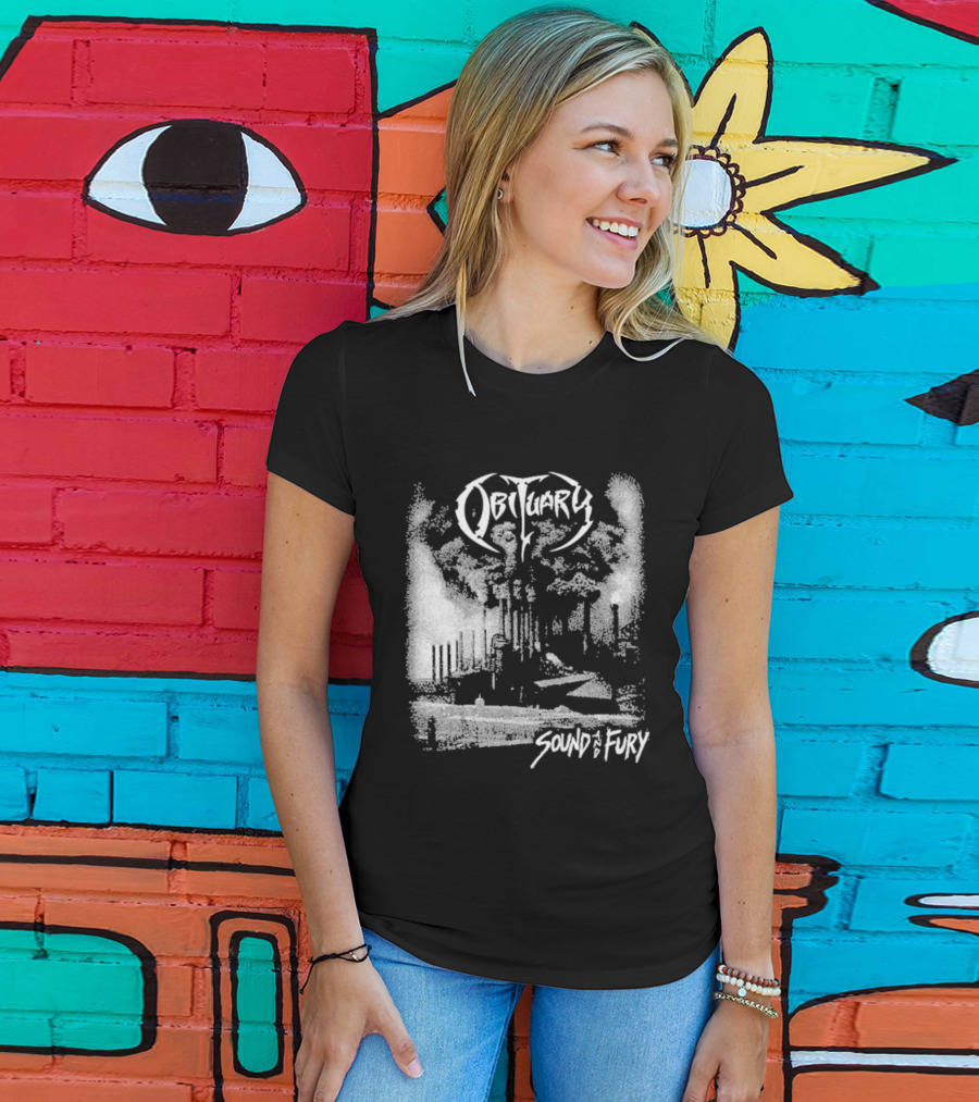 Obituary Sound And Fury 2026 World Demise T-Shirt