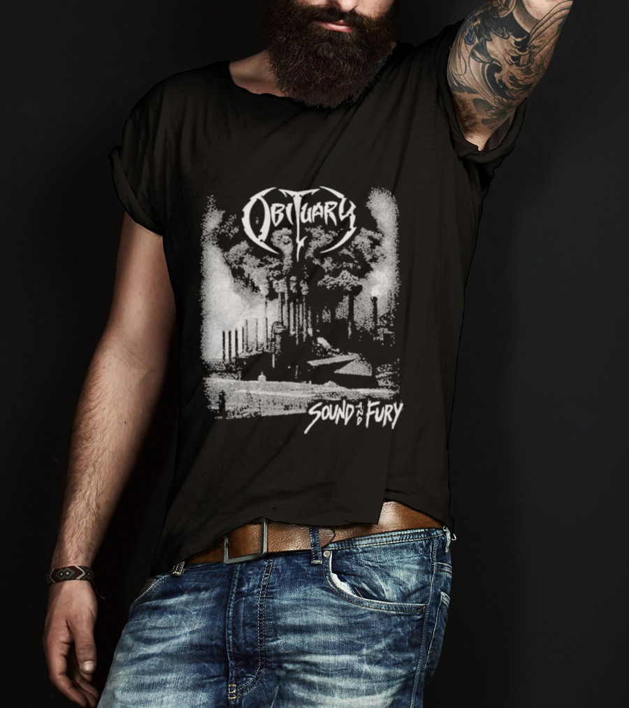 Obituary Sound And Fury 2026 World Demise T-Shirt