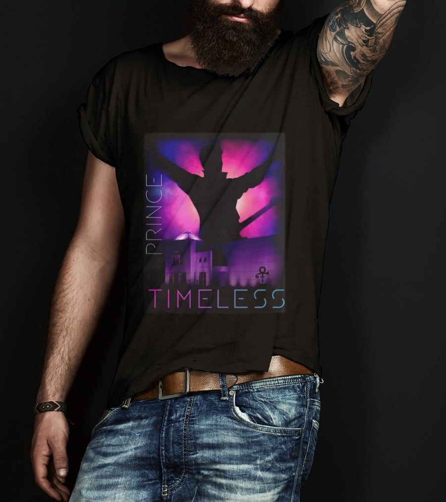 Prince Timeless Paisley Park Iconic Silhouette Purple Celebration August 28 2026 T-Shirt