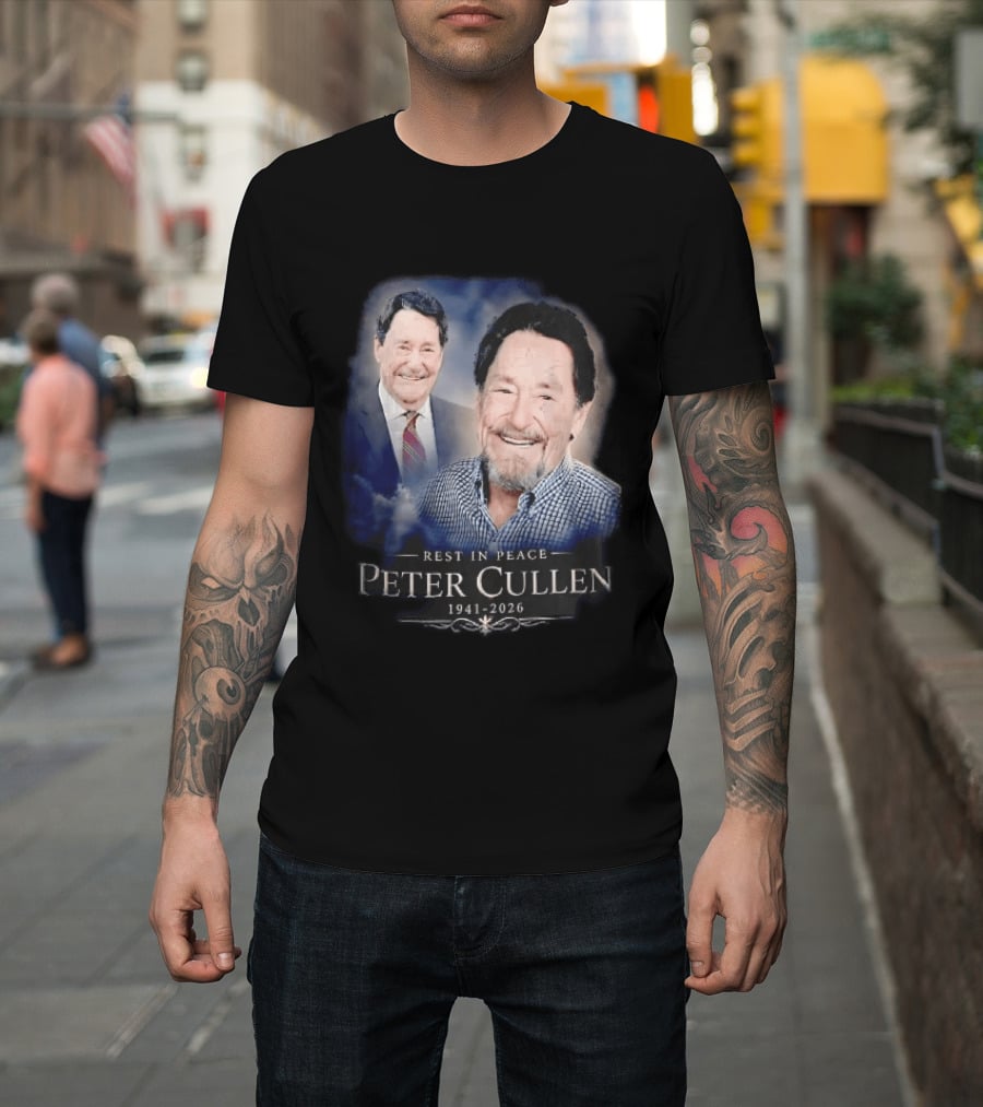 Rest In Peace Peter Cullen 1941 2026 Voice Actor T-Shirt