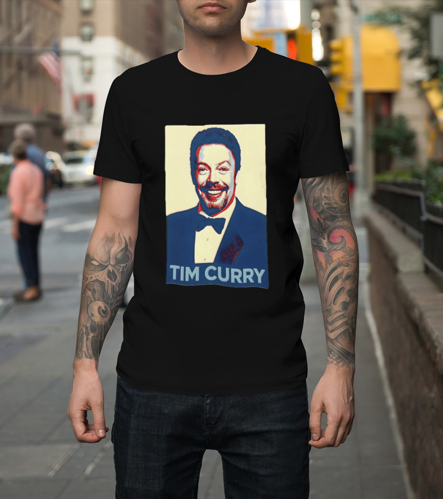 Tim Curry Iconic Obama Hope T-Shirt