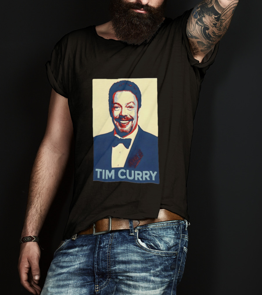 Tim Curry Iconic Obama Hope T-Shirt
