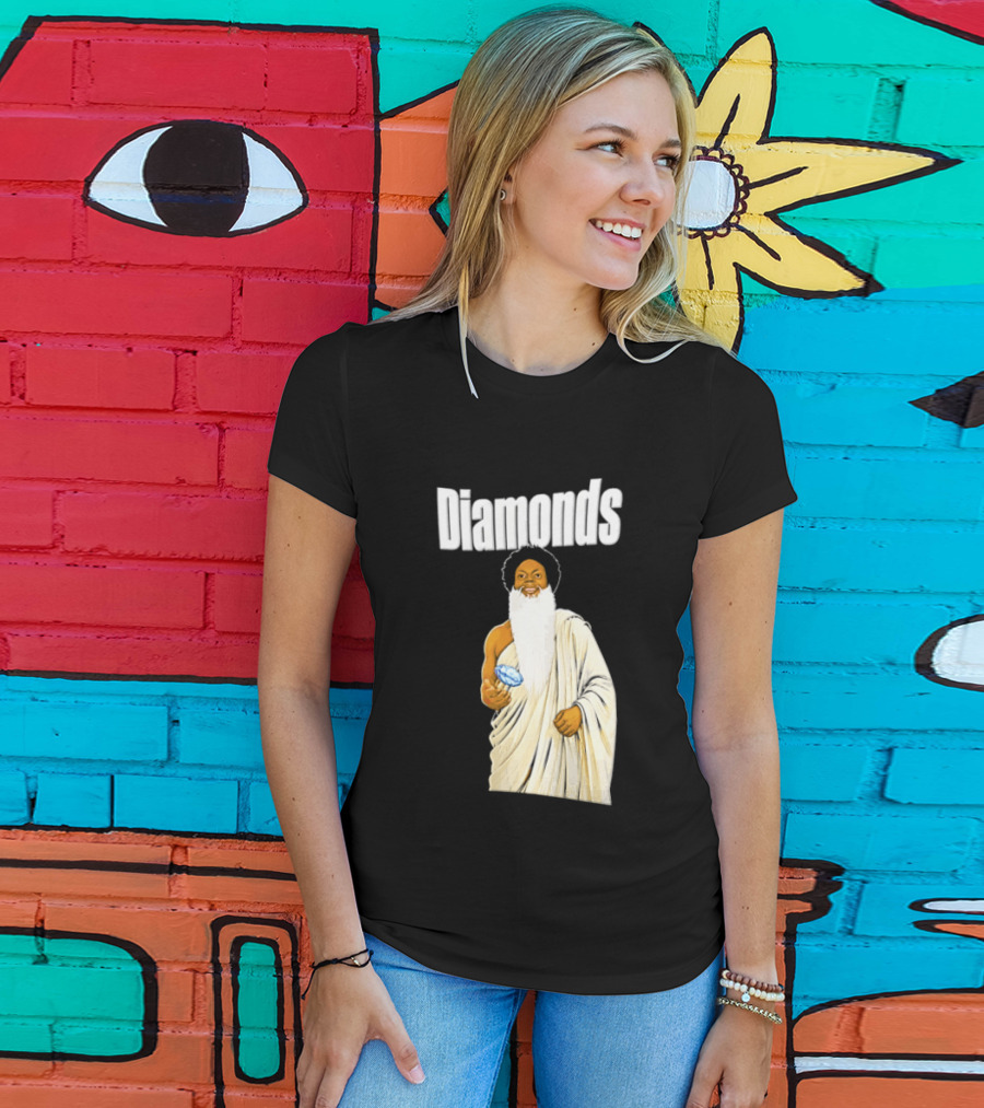 Diamonds Randy Moss Minnesota Vikings Iconic Sports Legend T-Shirt